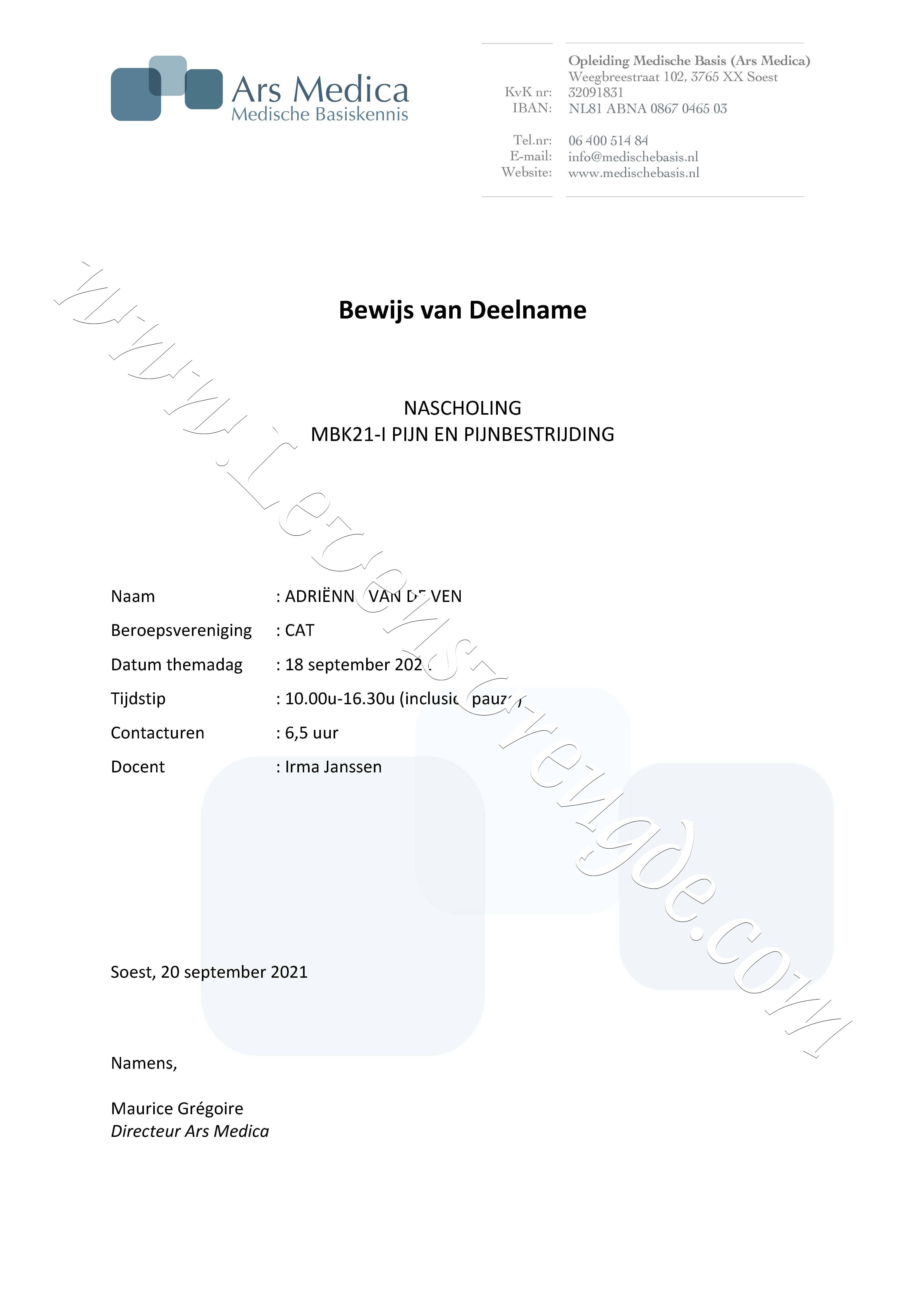 MBK - Pijn en Pijnbestrijding